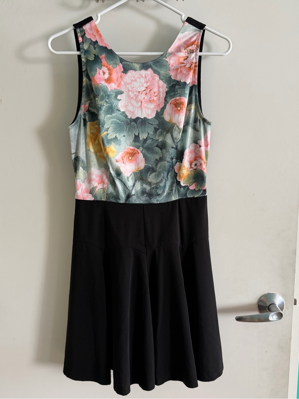 Sugarlips Floral Pattern Fit-and-Flare Dress